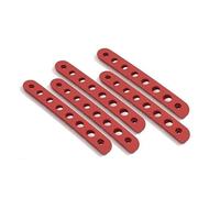 Naojino Automotive Parts Compatible with Wrangler for JK 2007 2008 2009 2010 2011 2012 2013 2014 2015 2016 2017 2018 Side Door Handle Inserts Cover Trim(Red)