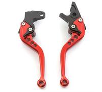 Naojino Brake Clutch Levers Compatible with for YZF600R for Thundercat 1999 2000 2001 2002 2003 2004 2005 2006 2007 CNC Adjustable Motorcycle Brake Clutch Lever(Red)
