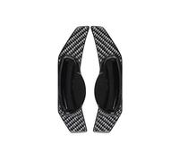 Naojino Compatible with Benz for Smart for Fortwo W451 2007-2018 Car Steering Wheel Controller Shift Paddle Extension Shifter Car Accessories Replacement Car Paddle Extender(Carbon Fiber Black)