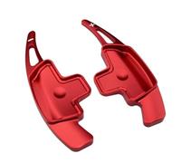 Naojino Compatible with Benz for W222 2014 2015 2016 2017 for X205 2016 2017 Car Steering Wheel Shift Paddle Extension Replacement Shifters Accessories Car Paddle Extender(Red)