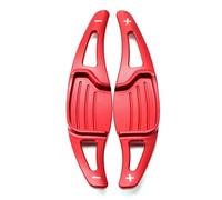 Naojino Compatible With For Mondeo 2013-2019 For Taurus For Edge 2015-2019 Aluminum Car Steering Wheel Controller Paddle Shift Direct Shifter Grear Car Paddle Extender(Red)