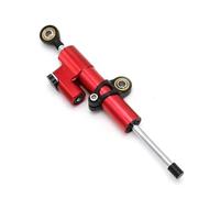 Naojino Compatible With For MT07 For FZ07 2013 2014 2015 2016 2017 2018 2019 2020 Motorcycle Steering Dampers Stabilizer Universal Adjustable Motorcycle damper(Red)