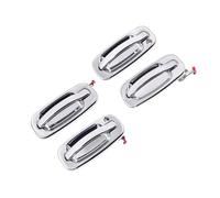 Naojino Compatible With GMC For Yukon For Denali 2002 2003 2004 2005 Chrome Exterior Door Handles OEM：15034985 15034986 15721572 15721571 car Outer Door Handle