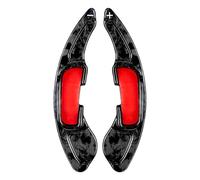 Naojino Compatible with Mazda for CX-3 2016-2017 for CX-5 2013-2016 Forged Carbon Fiber Car Steering Wheel Paddle Shifter Extension Car Universal Picks Car Paddle Extender