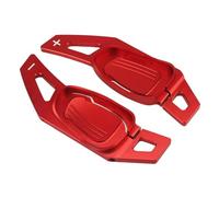 Naojino Compatible with Seat for Cupra 2019 Car Interior Car Steering Wheel Controller Shift Paddle Gear Paddles Extension Styling Car Parts Accessories Car Paddle Extender(Red)