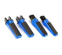 Naojino Compatible With Suzuki For GSX-R600 For R750 2006-2016 For R1000 2005-2016 Motorcycle Front Rear Footrest Foot Pegs Pedals Motorbike Parts Motorcycle pedal(Blue)