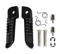 Naojino Compatible With Suzuki For GSXR1000 2001-2024 Motorcycle Parts Front Footrest Foot Pegs Upgrade Motorbike Modified Accessories Motorcycle pedal(Matte Black)