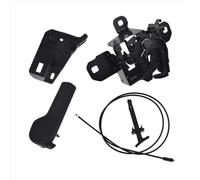 Naojino Hood Latch Handle Compatible with Jetta for Golf for GTI Latch Lever Release Handle Bracket Cable Kit Repairs Replacements Accessories 1J0823509C