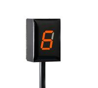 Naojino motorcycle gear indicator Compatible With Suzuki For GSX1400 2004-2009 For GSX650F 2008-2010 For GSX-R600 2004-2005 General Motorcycle Gear Indicator Accessories(Orange)