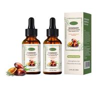 NAOLVE 2-1 Batana Oil for Hair Growth Dr Sebi, Botana Oil from Honduras with Rosemary oil, Hair Care for Women & Men, Prevent Hair Loss, Promote Hair Thickness 2Pcs