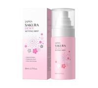 NAOLVE Sakura Setting Spray, Makeup Setting Spray, Long-Lasting, Waterproof and Sweat-resistant, Deep Moisturizing, Suitable for All Skin Types