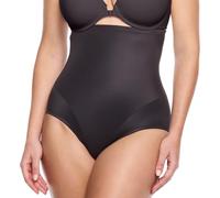 Naomi and Nicole Women's Back Magic Firm Control Hi Waist Brief, Black, Medium