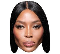 Naomi Campbell (Pout) Celebrity Mask, Flat Card Face, Fancy Dress Mask