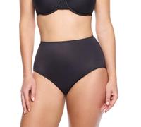 Naomi & Nicole Women's Comfortable Firm Waistline Brief Shapewear, Black, L