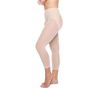 Naomi & Nicole Women's Sexy and Sheer Capri Pantliner Shapewear Pant Liner Slip, Nude, XL