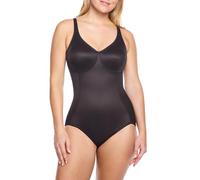 Naomi & Nicole Women's Unbelievable Comfort BodyBriefer Shapewear Bodysuit, Black, 36D