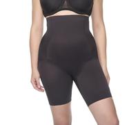 Naomi & Nicole Women's Unbelievable Comfort Plus Hi Waist Thigh Slimmer Shapewear, Black, 3X