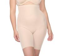 Naomi & Nicole Women's Unbelievable Comfort Plus Hi Waist Thigh Slimmer Shapewear, Nude, 1x
