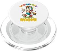 Naomi schoolkid Rainbow Unicorn Design personalized PopSockets PopGrip for MagSafe