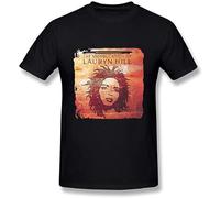 NAOMiO Men's The Miseducation of Lauryn Hill T-Shirts Size M Black