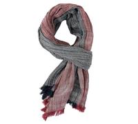 Naoyoshi Men Scarf Cotton Linen Striped Men's Scarves Warm Pashmina Neckerchief Fashion Male Shawls