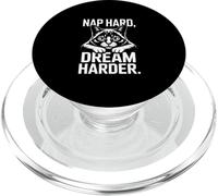 Nap Hard Dream Harder Cat Lovers PopSockets PopGrip for MagSafe
