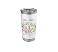 Nap Now Hunt Later Easter Stainless Steel Insulated Tumbler