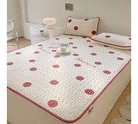 Nap Pad, Cool, Color, 1 Piece, Summer, Animal Pattern, Cool to the Touch, Cool, 3 Piece, 2 Pillowcases, Bear Pattern, 150*200*B, Mattress Pad, Soft to the Touch, Air Conditioning Protection, Bed Shee