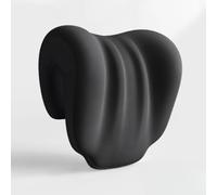 Nap Pillows for Office Work Student,comfortable Protect Neck Noon Break Chair Headrest,ergonomically Designed Simple Rest New(Black)
