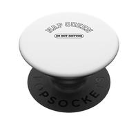 Nap Queen Do Not Disturb, Lazy Relax Mode Minimalist Design PopSockets Adhesive PopGrip