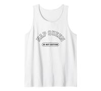 Nap Queen Do Not Disturb, Lazy Relax Mode Minimalist Design Tank Top