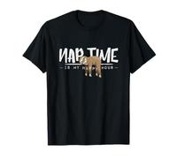 Nap Time is My Happy Hour Relaxation Procrastination Sloth T-Shirt