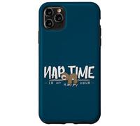 Nap Time Is My Happy Hour Sleepy Cozy Chilling Sloth Case for iPhone 11 Pro Max