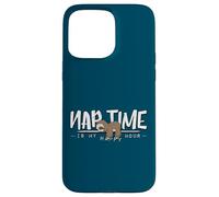 Nap Time Is My Happy Hour Sleepy Cozy Chilling Sloth Case for iPhone 15 Pro Max