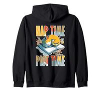 Nap time is plot time Zip Hoodie