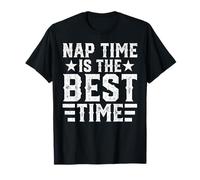 Nap Time is The Best Time Power Nap Energy T-Shirt