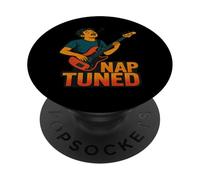 Nap Tuned Funny Music Design PopSockets Adhesive PopGrip