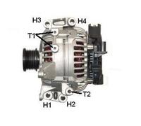 NAPA Alternator for Mercedes Benz C220d 2148cc CDi 2.1 April 2003 to April 2007