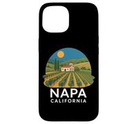 Napa California Wine Country Tasting Valley Love Retro Grape Case for iPhone 15