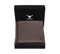NAPA HIDE Leather Wallet for Men I Handcrafted I Multiple Credit/Debit Card Slots I 2 Currency Compartments I 2 Secret Compartments (Brown)