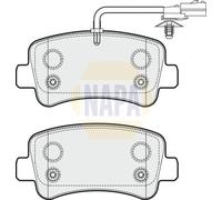 NAPA NBP1012 Brake Pad Set Replacement Fits Nissan NV400 Opel Renault Vauxhall
