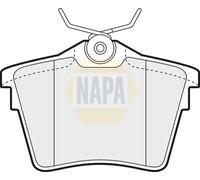 NAPA Rear Brake Pad Set fits Citroën Peugeot