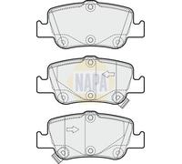 NAPA Front & Rear Pads fits Toyota Auris 2013-2015 2.0