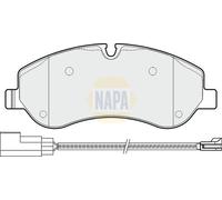 NAPA Front Brake Pad Set fits Ford Tourneo Custom V362 Bus 2012-2023 2.0 2.2