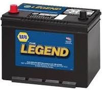 NAPA The LEGEND Battery, Reliable Power Source for Vehicles