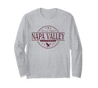 Napa Valley California - Napa Valley CA Label Long Sleeve T-Shirt