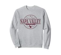 Napa Valley California - Napa Valley CA Label Sweatshirt