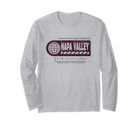Napa Valley California - Napa Valley Travel Stamp Long Sleeve T-Shirt