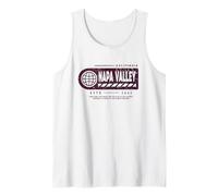 Napa Valley California - Napa Valley Travel Stamp Tank Top
