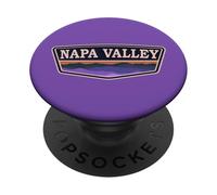 Napa Valley California Shield - Napa Valley CA CV15X PopSockets Adhesive PopGrip